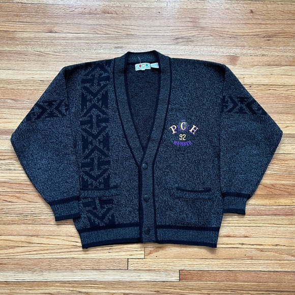 Vintage Pacific Coast Highway Cardigan / XL / 1992 / PCH Member - Picture 1 of 7